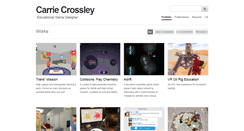 Desktop Screenshot of carriecrossley.com